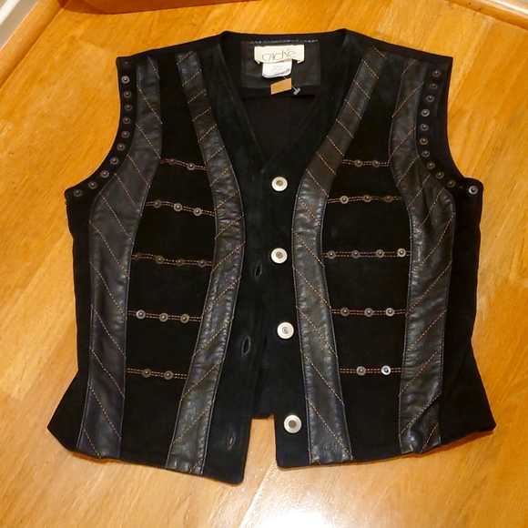 Cache | Jackets & Coats | Rare Find Alert Cache Vintage Leather Suede ...